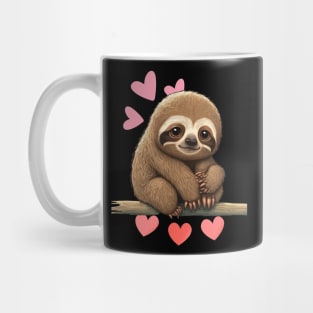 sloth loving flash Mug